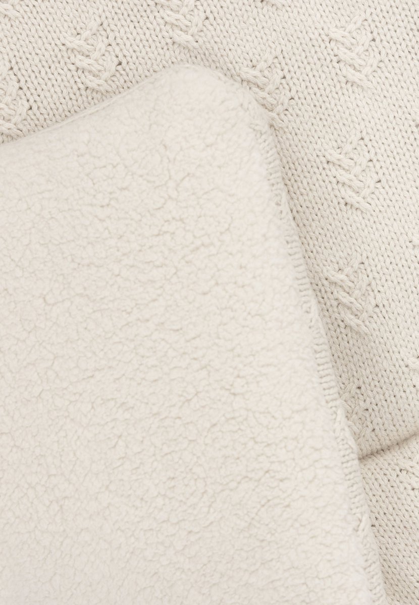 Jollein Boxkleed 75x95cm Grain Knit - Oatmeal