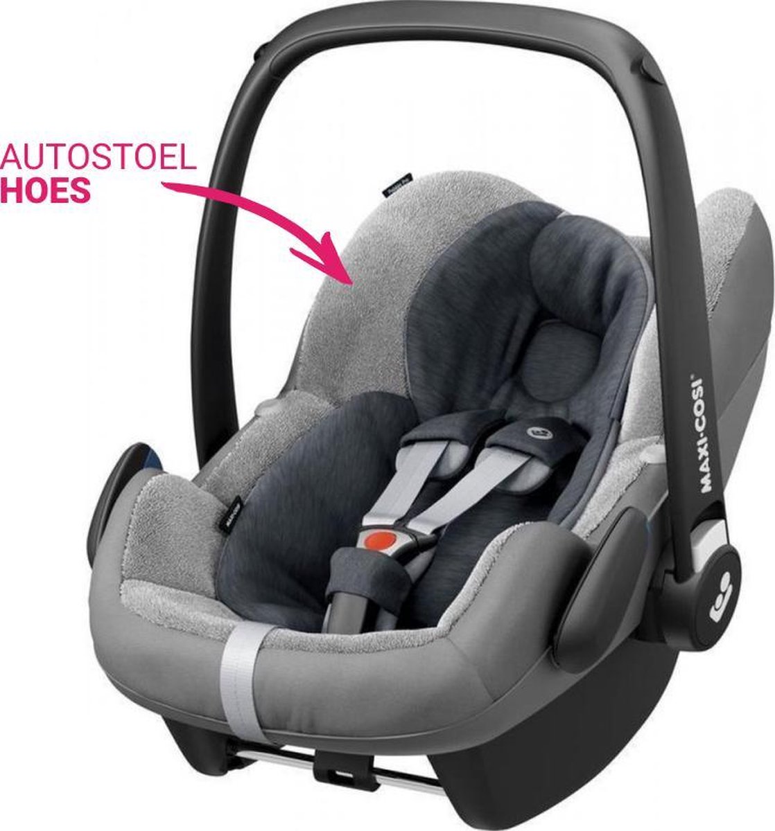 Maxi-Cosi Pebble/Rock Zomerhoes - Fresh Grey