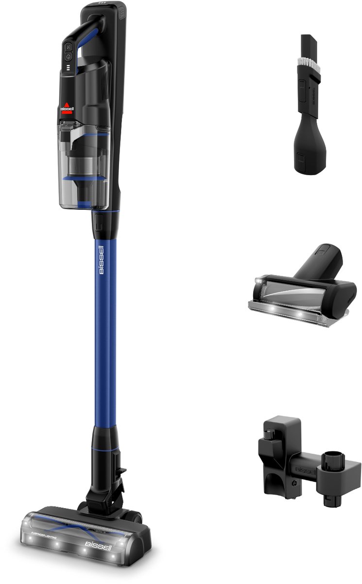 Bissell PowerClean Furguard Pro handstofzuiger Zwart, Blauw Zakloos