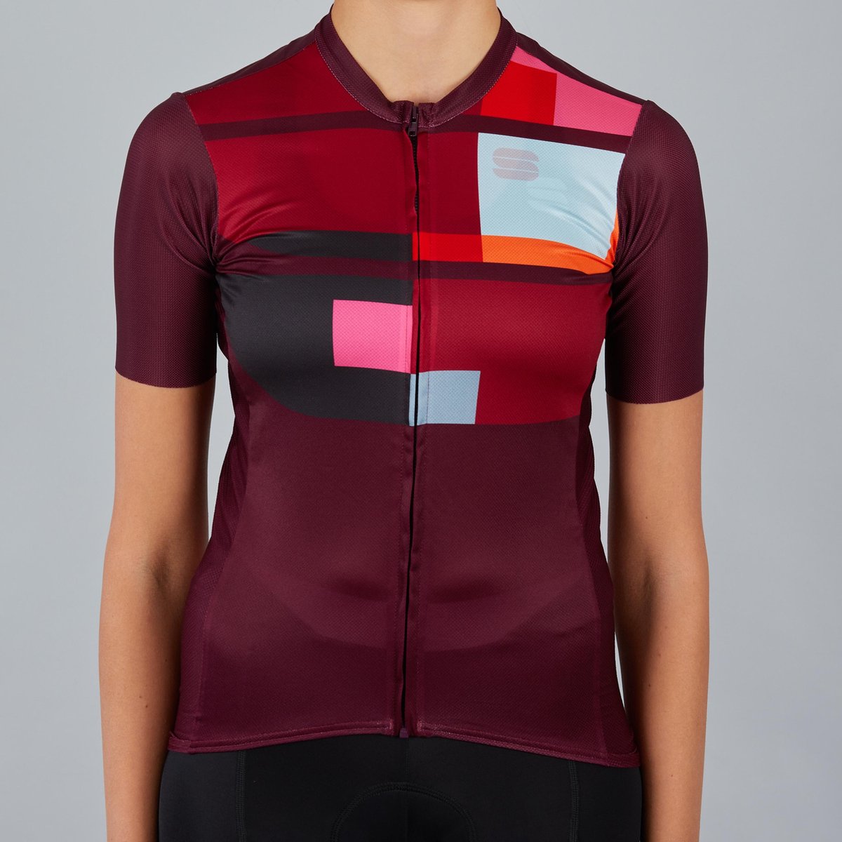 Sportful - Maat M - Idea W Fietsshirt Dames - Rood