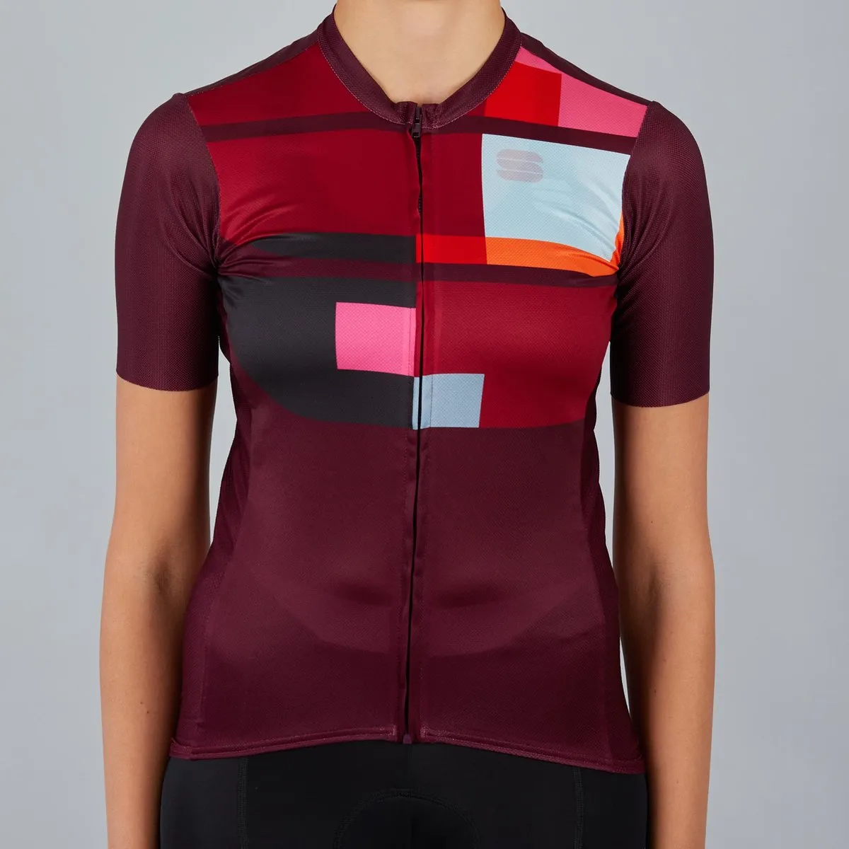 Sportful - Maat L - Idea W Fietsshirt Dames - Rood