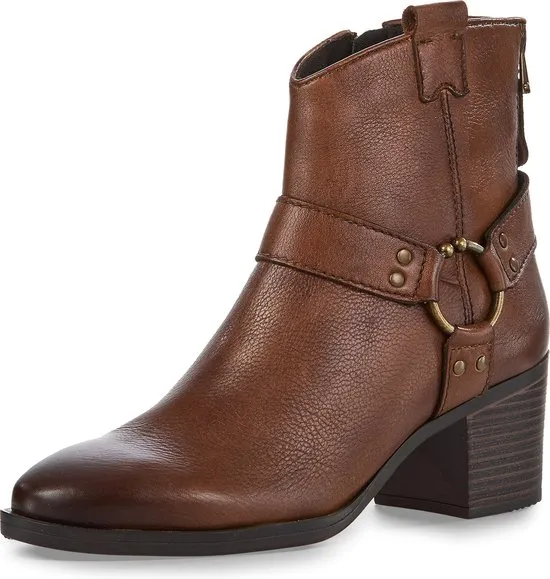 MARCO TOZZI - Maat 38 - MT Soft Lining Dames Laarzen - CUOIO