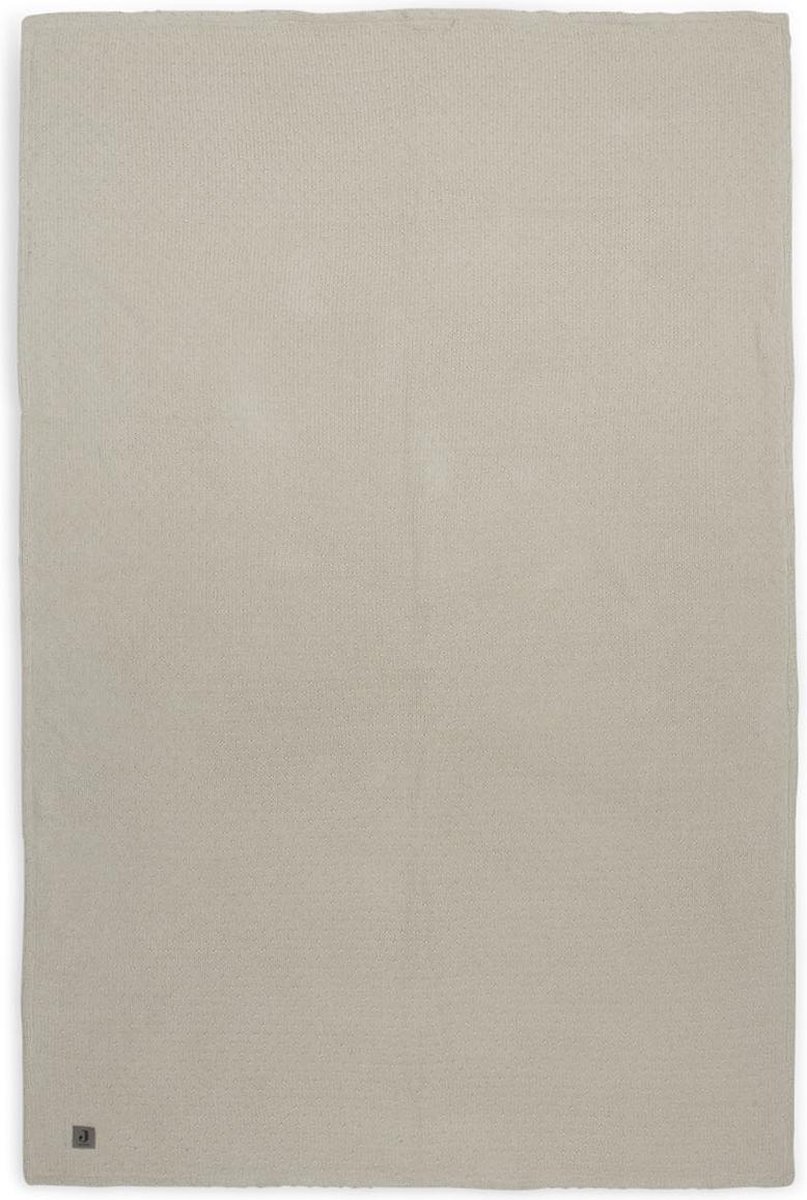 Jollein Ledikant Deken Teddy 100x150cm - Bliss Knit - Nougat