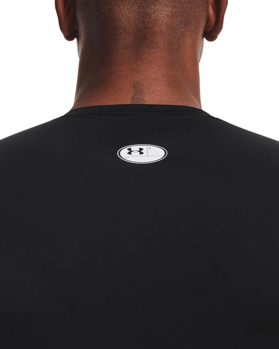 Under Armour - Maat M - UA HG Armour Comp SS Heren Sportshirt