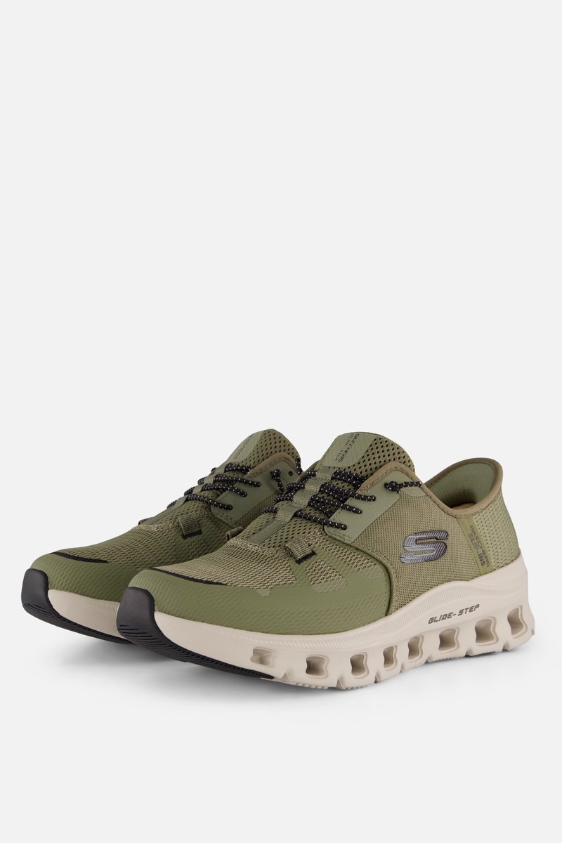 sneakers, lifestyle, mesh, olive, foam-soles