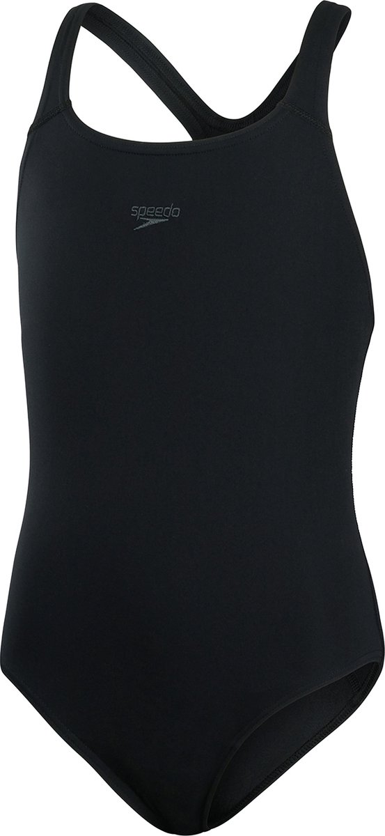 zwempak, mouwloos, zwart, sneldrogend, speedo