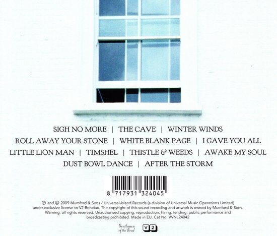 Mumford & Sons - Sigh No More - CD