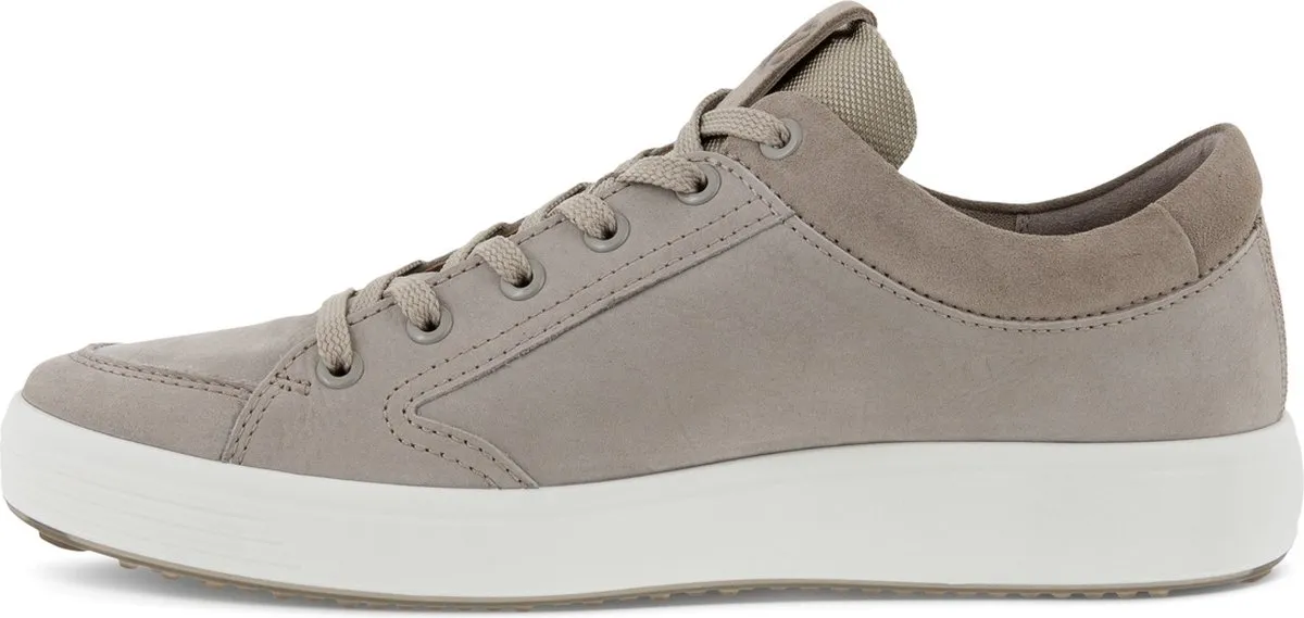ECCO Soft 7 heren sneaker - 43 - Taupe