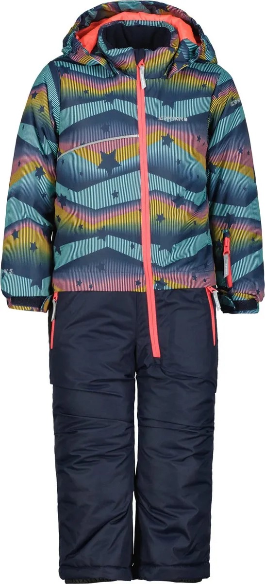 ICEPEAK - Maat 92 - JIZAN KD Skibroek - Donkerblauw