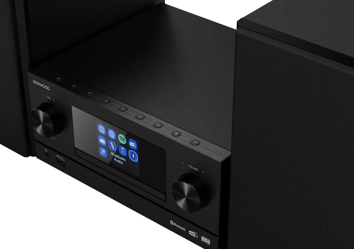 Kenwood M-9000S - Smart Wifi Micro Systeem - Zwart