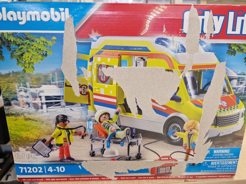 PLAYMOBIL City Life Ambulance met licht en geluid - 71202
