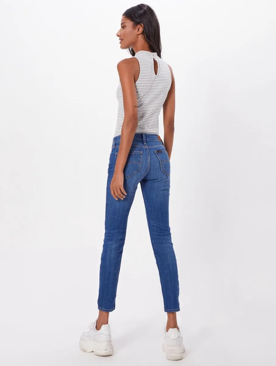 Lee - Maat W27 X L33 - SCARLETT HIGH Skinny fit Dames Jeans