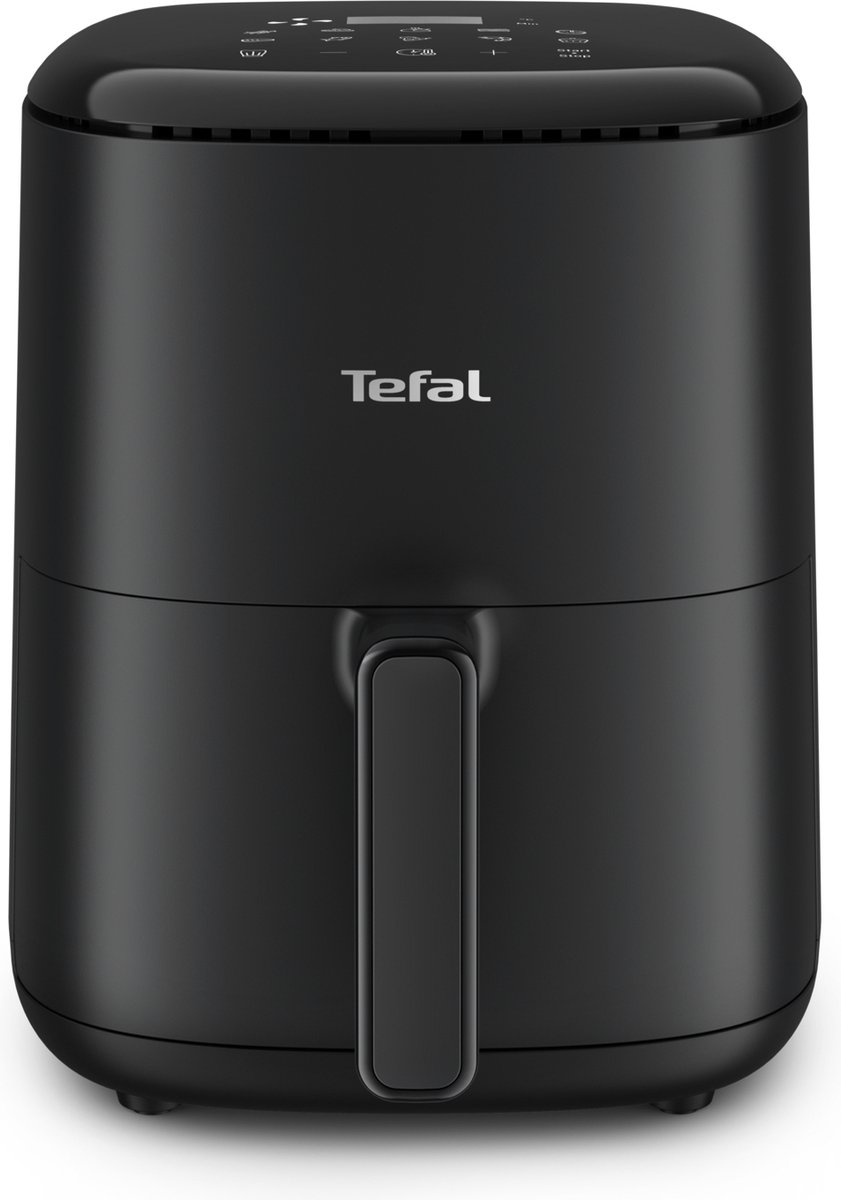 Tefal Easy Fry Compact EY1458 - Airfryer 3L - 1300W - 10 Programma's - 70% Energiebesparing - Compact Design - Zwart