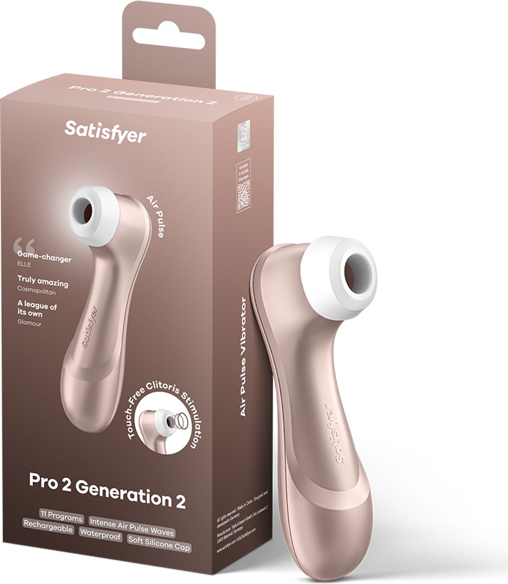 Satisfyer Pro 2 Next Generation - Luchtdrukvibrator met 11 intensiteitsniveaus - waterdicht