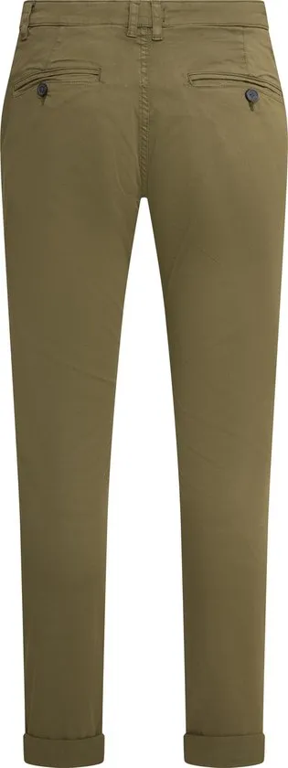 Paragoose - Maat W32XL34 -Heren-Chino-College-Kaki