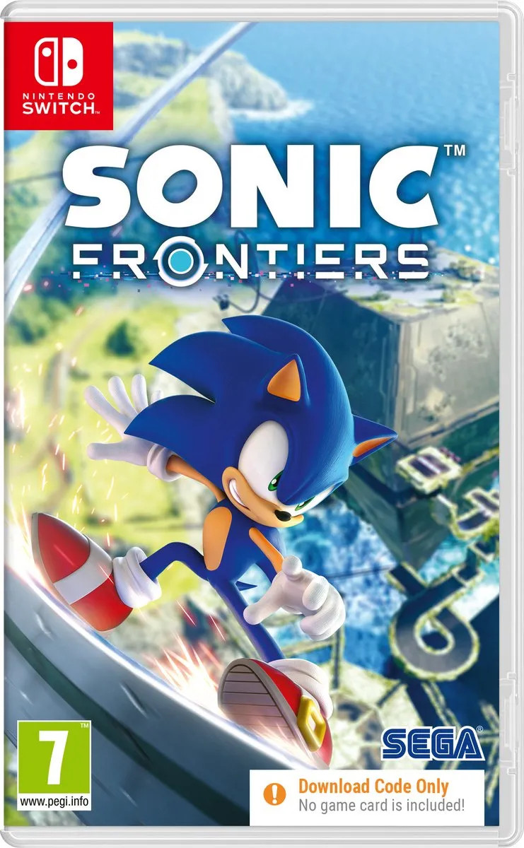 Sonic, Frontiers, Nintendo Switch, spelhoes, platformer