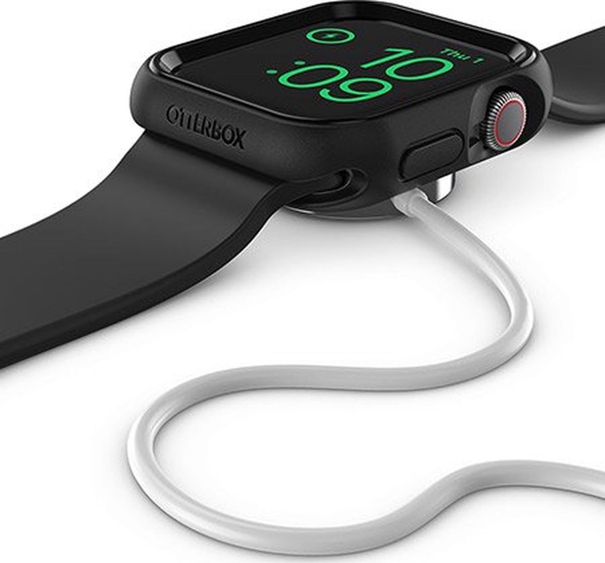 OtterBox Exo Edge - Geschikt voor Apple Watch Series 4/5/SE/6 - 44mm - Zwart