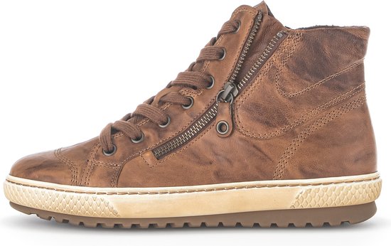 boot, hiking boot, bruin, veterschoen, rits/zipper