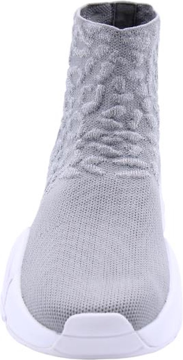 Guess Baylora Dames Sneakers - Zilver - Maat 38