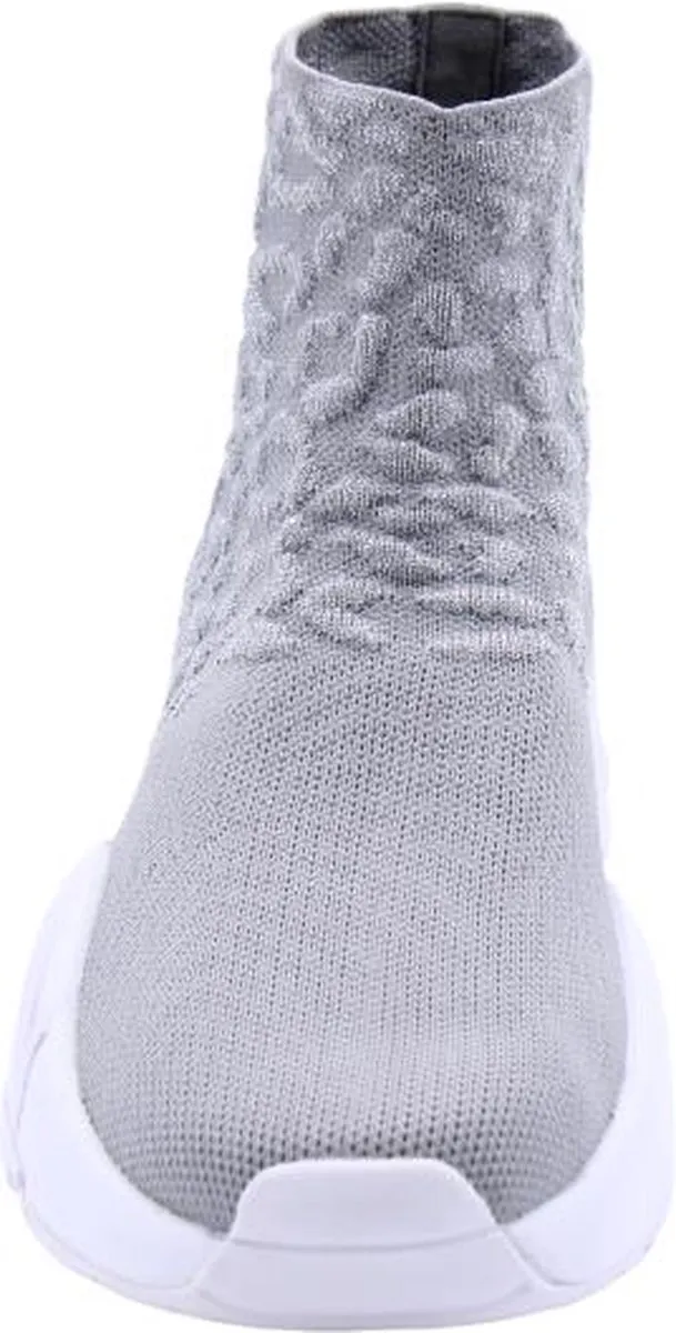 Guess Baylora Dames Sneakers - Zilver - Maat 38