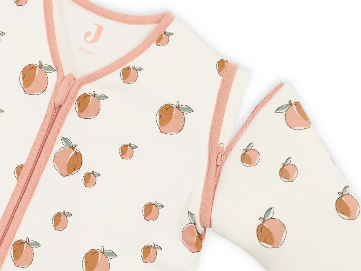 Jollein - 90 cm - Baby Winterslaapzak Met Afritsbare Mouw - Peach