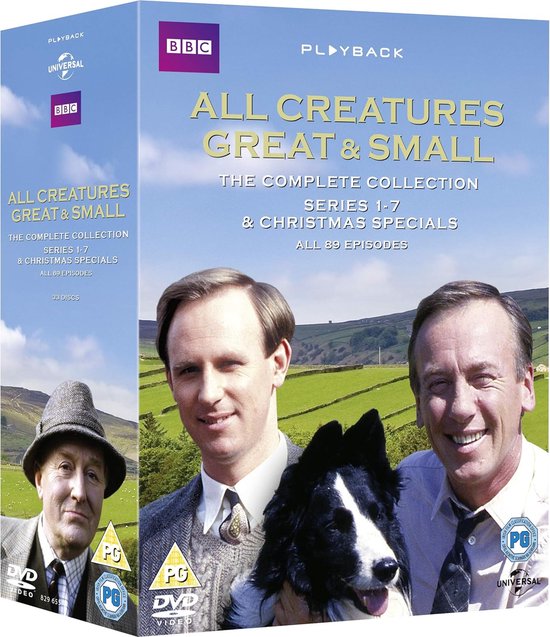 All Creatures Great & Small - Complete Series (DVD) Import ( Geen Nederlandse Ondertiteling)