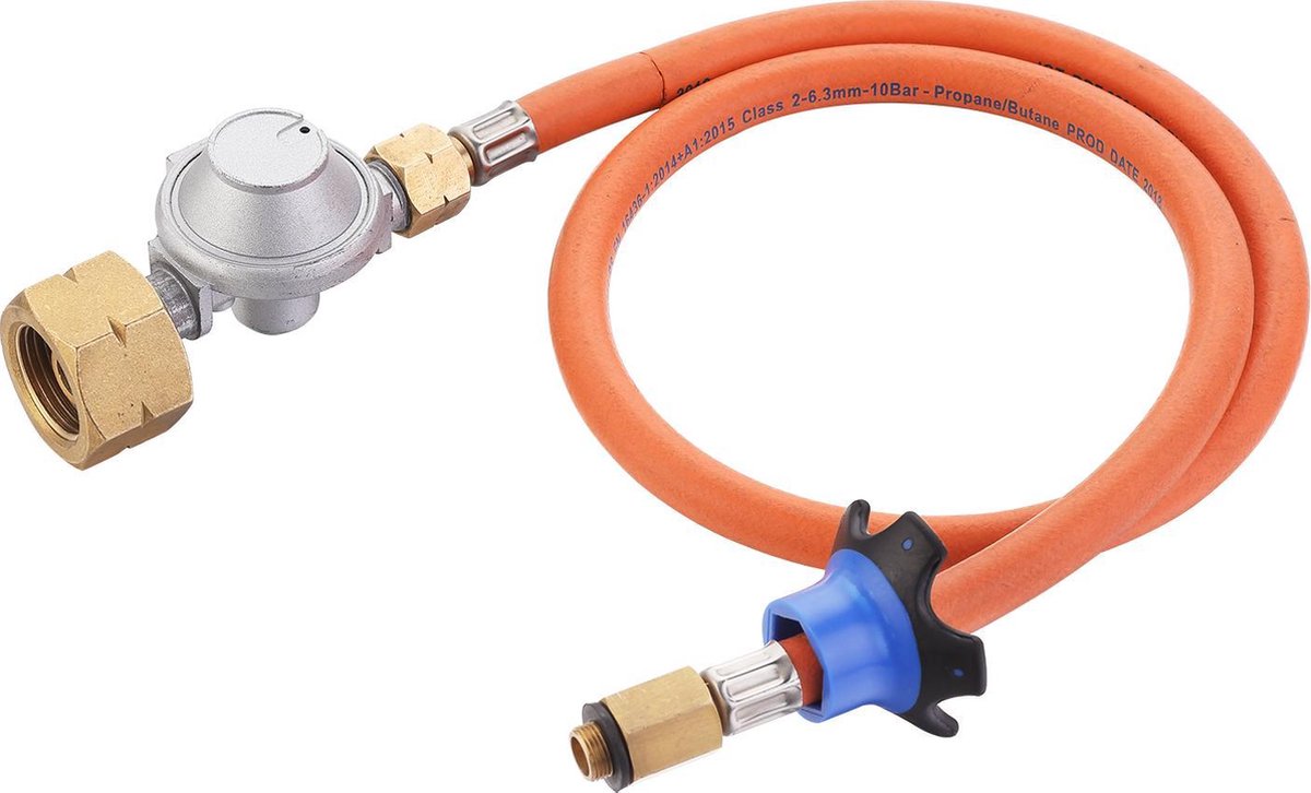 gas-solder-torch-regulator, propane-butane-hose, gas-regulator, brass-fittings, orange-hose