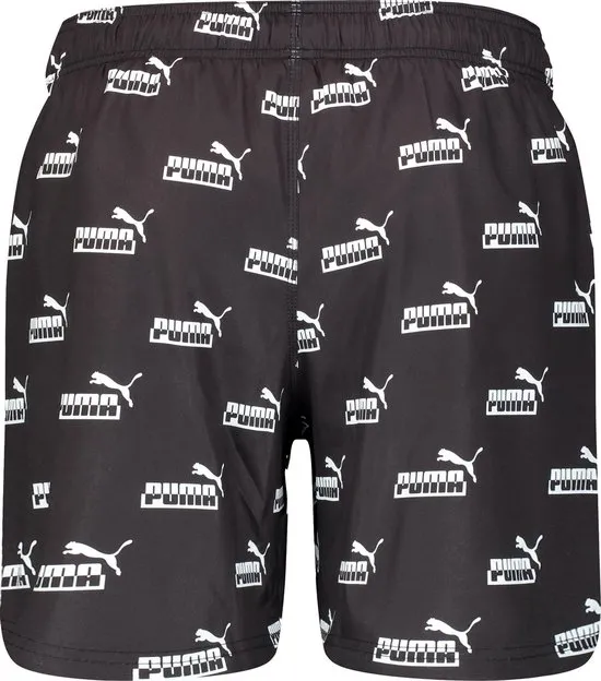 PUMA - maat L - SWIM MEN NO.1 LOGO AOP MID SHORTS 1P
