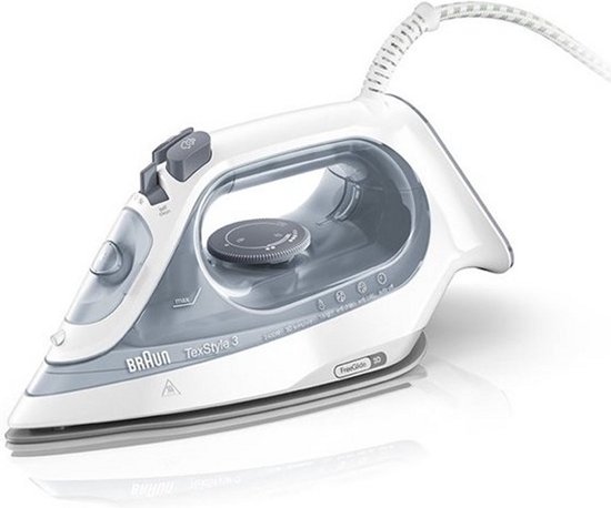 Braun TexStyle 3 SI3054GY - Stoomstrijkijzer - Snel opgewarmd - Auto-off
