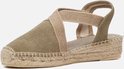 Toni Pons Verdi-V - Maat 36 - Dames Espadrilles - caqui