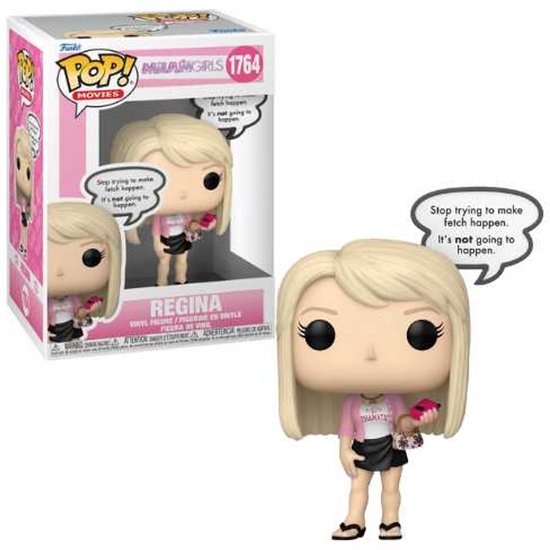 pop!, figuur, miniatuur, roze, blond