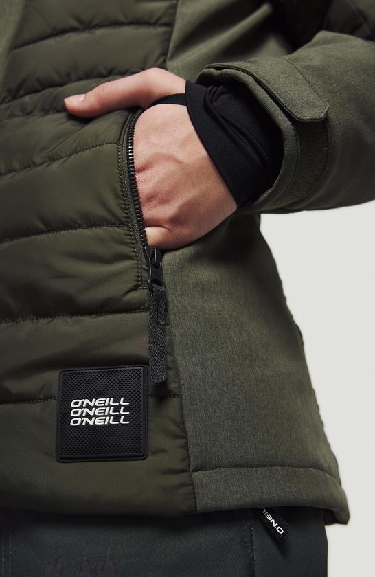 O'Neill Baffle Igneous Jacket Dames Ski jas - Maat XS - Forest Night