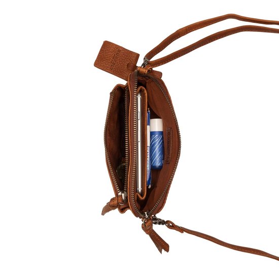 BURKELY Antique Avery Mini Bag Schoudertas - Cognac