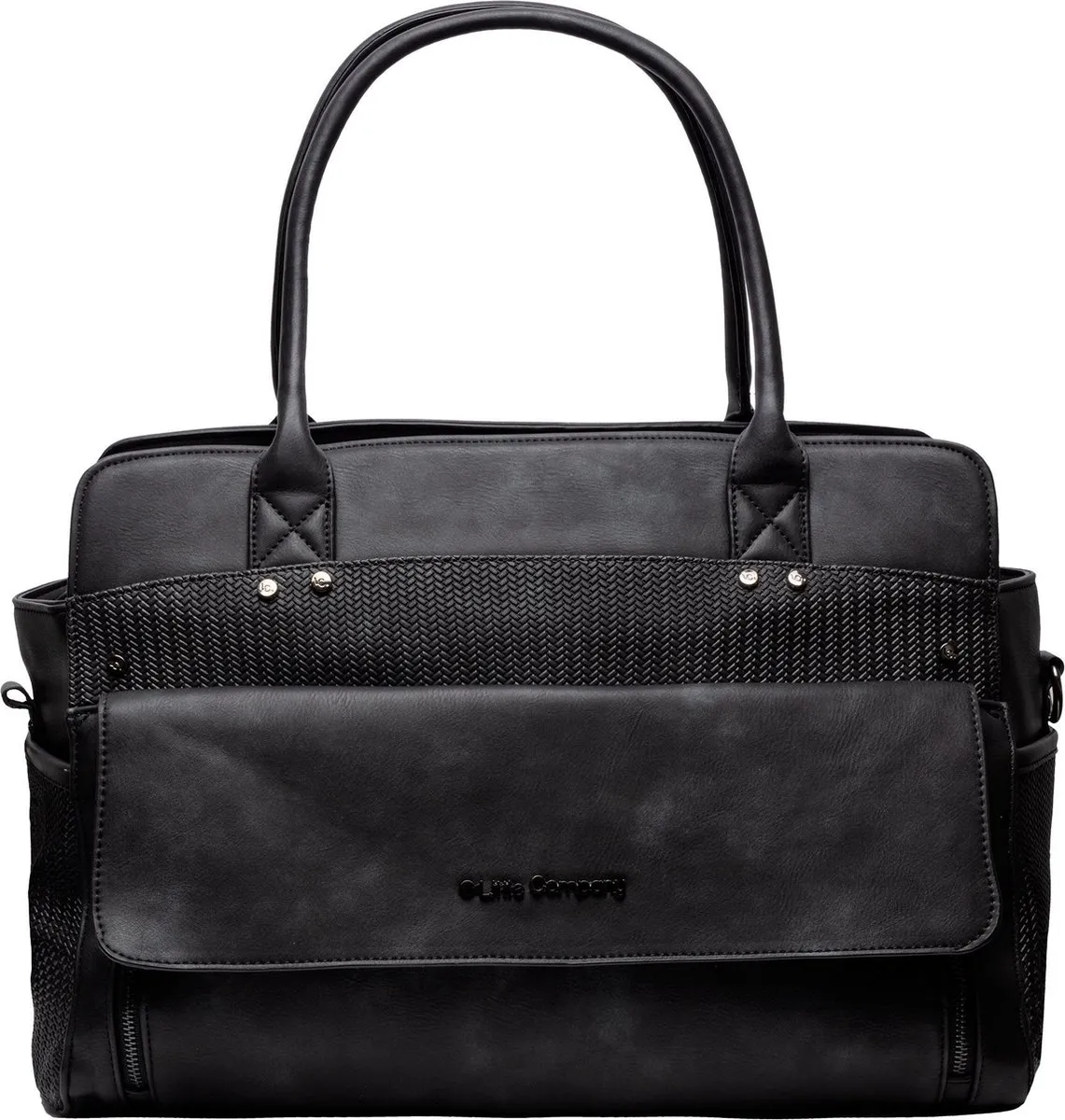 tote, handtas, zwarte tas, lederen tas, rugzakachtige tas