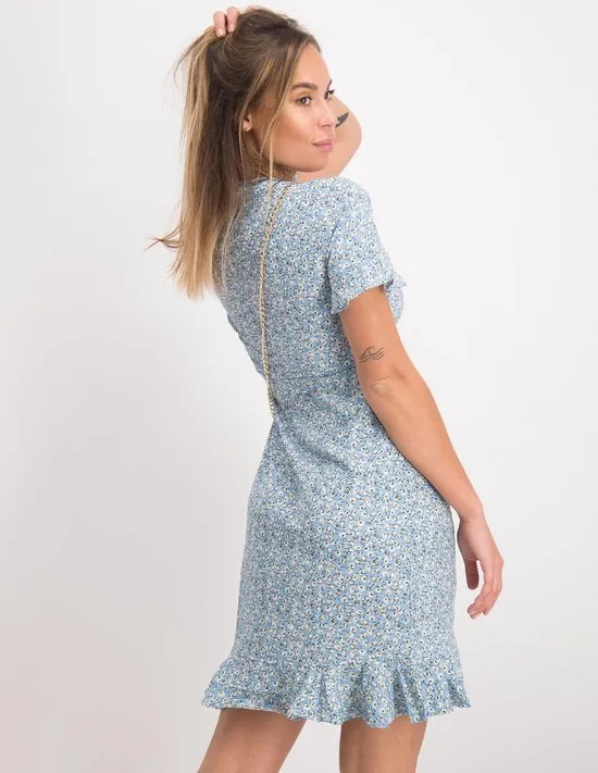 ONLY - Maat 42 - Olivia Dames Wikkeljurk