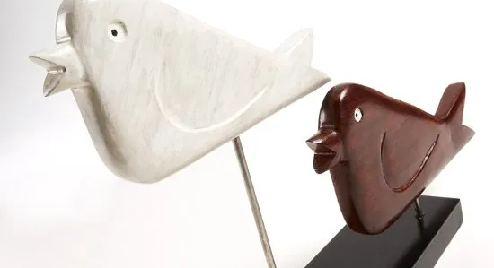 LaForma Intra - 2 volgels op standaard