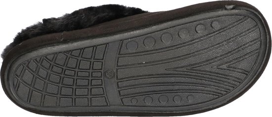 Super Cracks Home Dames Pantoffels - 37 - Black
