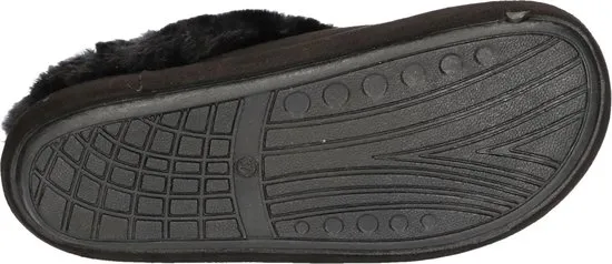 Super Cracks Home Dames Pantoffels - 37 - Black
