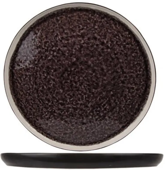 Cosy &amp; Trendy Laguna Viola Plat Bord -Donkerpaars - 31 cm