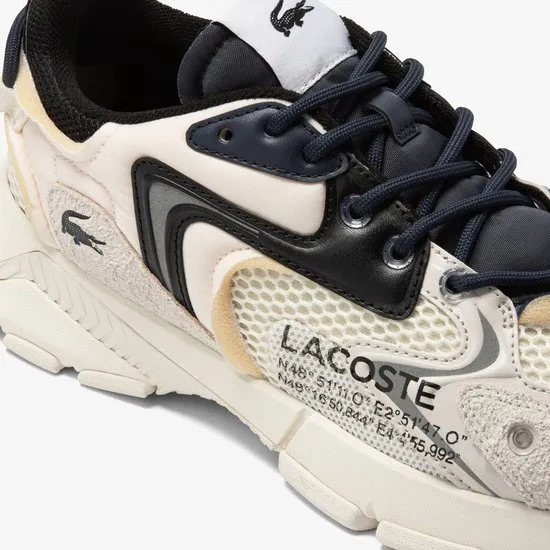 Lacoste L003 Neo - maat 40 - Sneakers - Gebroken Wit/Zwart