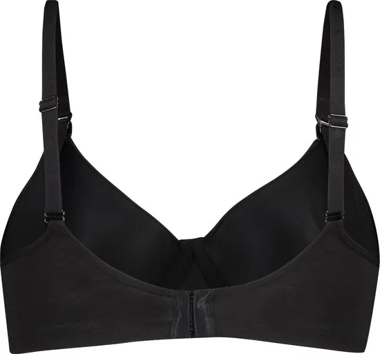 Noppies - Maat F85 - Zwangerschapsbeha Cotton Melange - Black