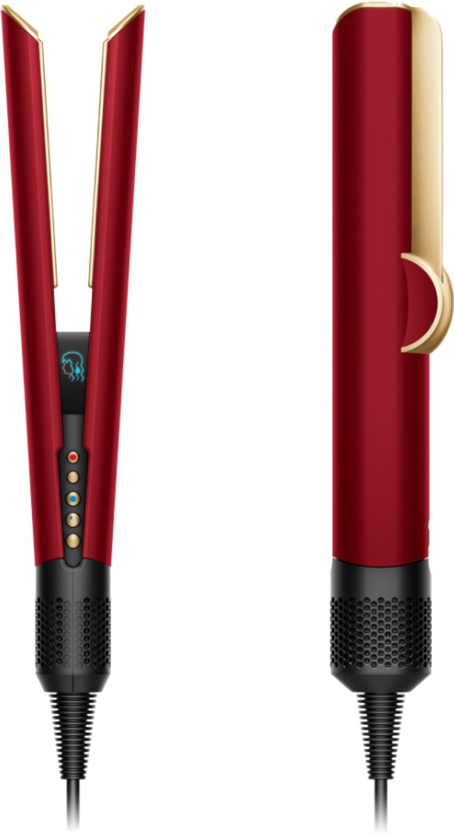 haarenstijler, haarklips, keratin, styler, kleurrood