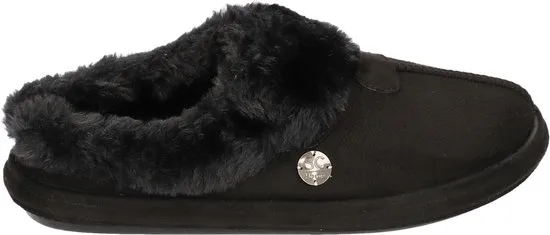 Super Cracks Home Dames Pantoffels - 37 - Black