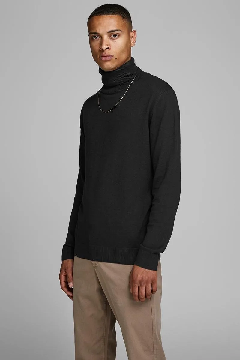 JACK&JONES - M - JJEEMIL KNIT ROLL NECK  Heren Trui