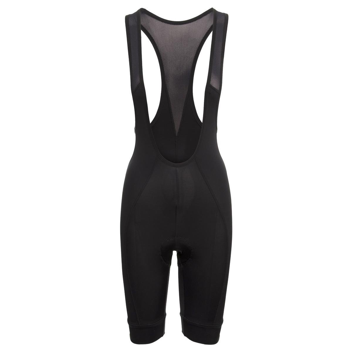 AGU - L Fietsbroek met Zeem Essential Dames - Met Bretels - Zwart