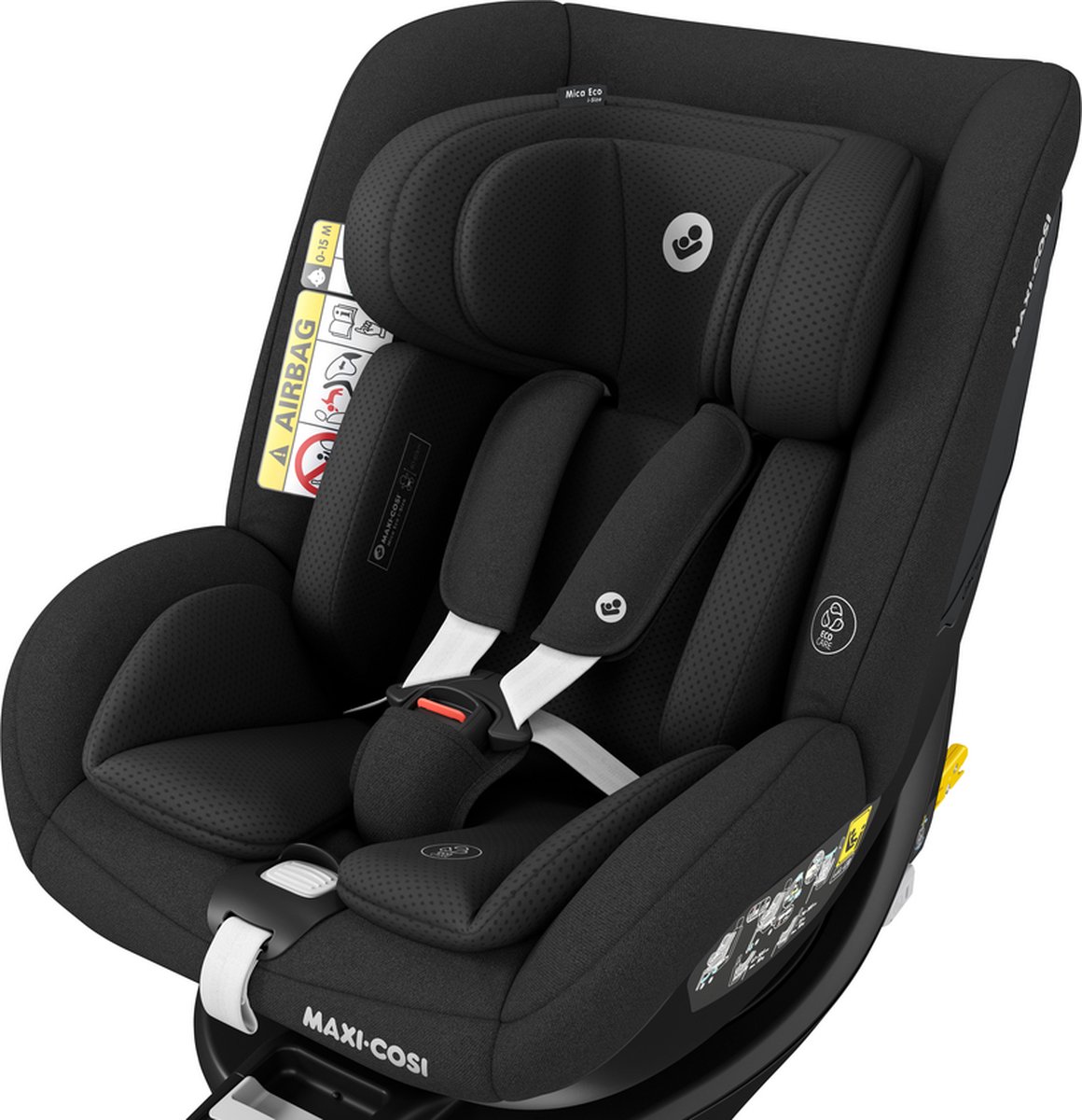 Maxi-Cosi Mica Eco i-Size Autostoel inlay - Inlay vanaf de geboorte - Black