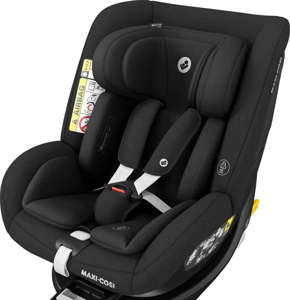 Maxi-Cosi Mica Eco i-Size Autostoel inlay - Inlay vanaf de geboorte - Black