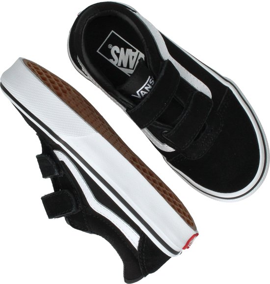 sneakers, black, velcro, canvas, white sole