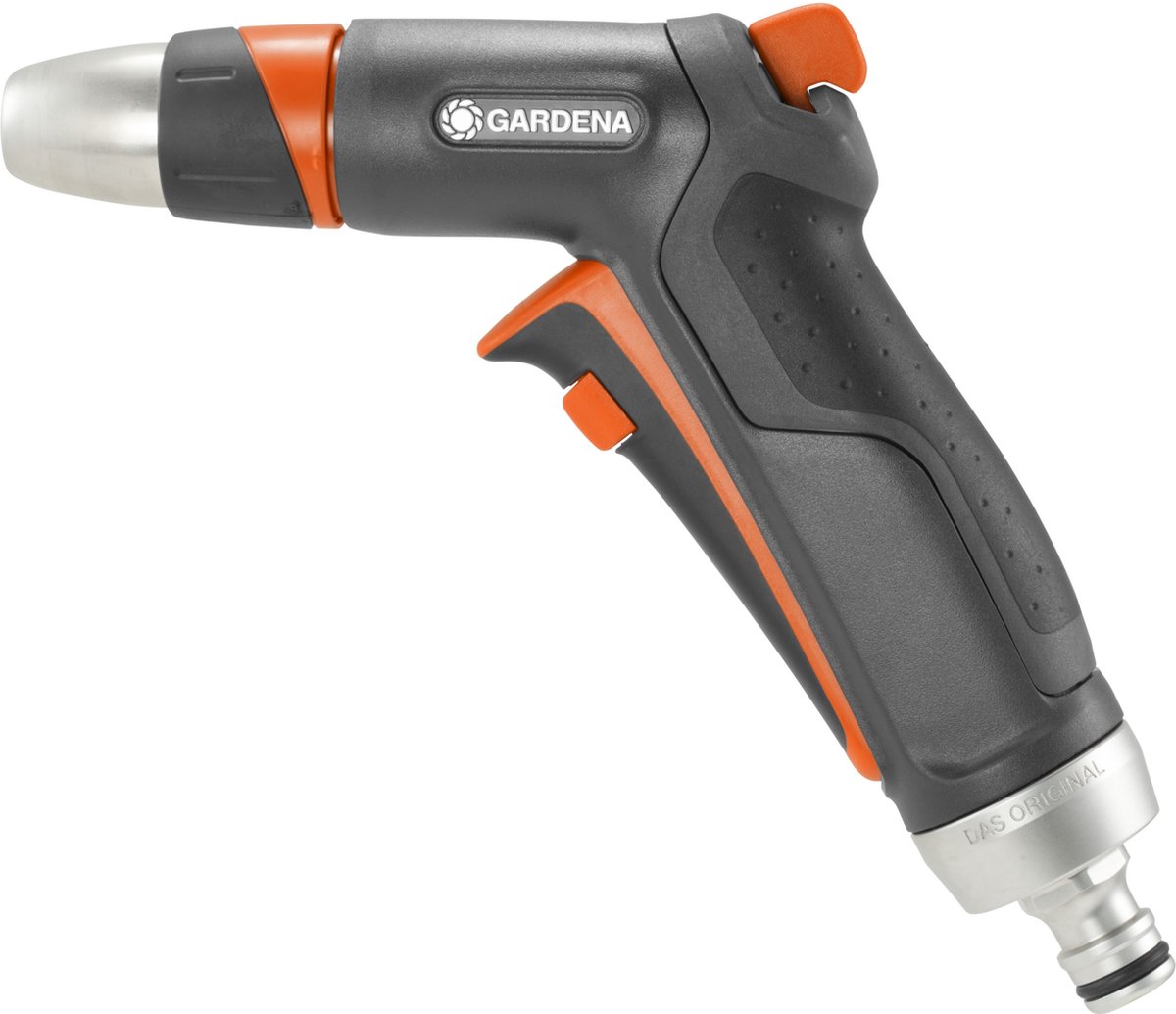 drill, screwdriver, loskade, oranje accenten, ergonomische grip