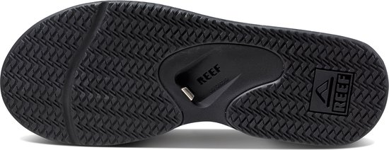 Reef - Maat 42 - Fanningall Black Heren Slippers - Zwart